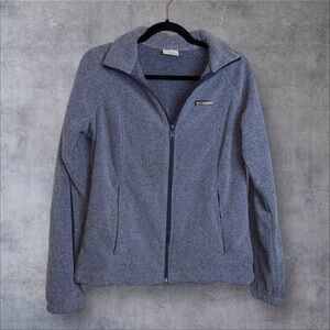 Columbia‎ Gray Ski Jacket Full-Zip Fitted Design